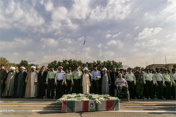 تشییع پیکر سه شهید تازه تفحص شده نیروی انتظامی 24