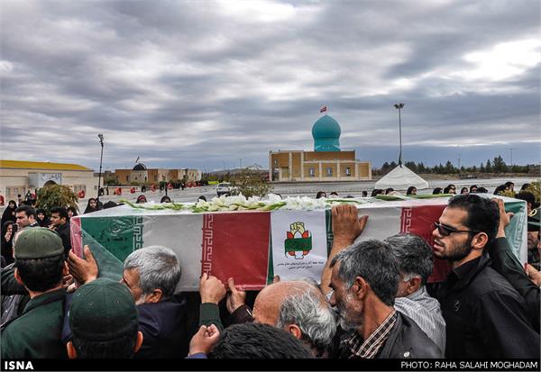 تشییع دو شهید گمنام در بیرجند 6