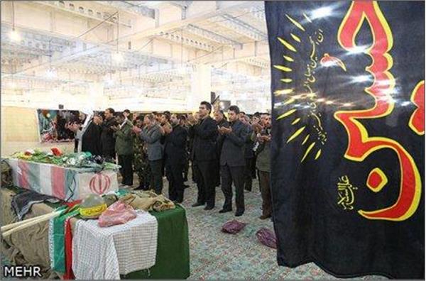 تشییع و خاکسپاری شهدای گمنام در استان اردبیل