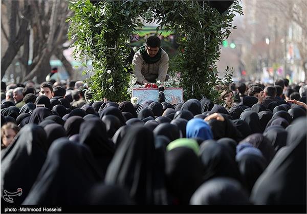 تشییع دو شهید گمنام در بلوار ابوذر 7