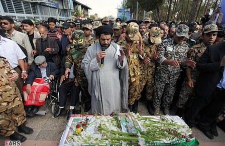 مراسم تشییع سرلشگر خلبان شهید قدرت الله کیانجو در اصفهان