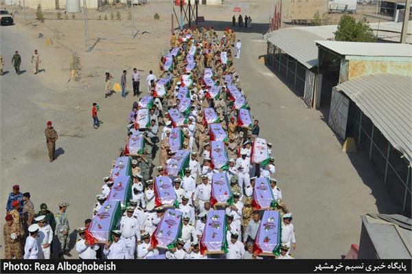 ورود 76 شهید نازه تفحص شده به کشور از طریق مرز شلمچه 2