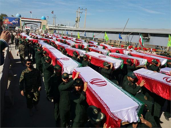 ورود پیکر مطهر 98 شهید دفاع‌ مقدس به کشور 2