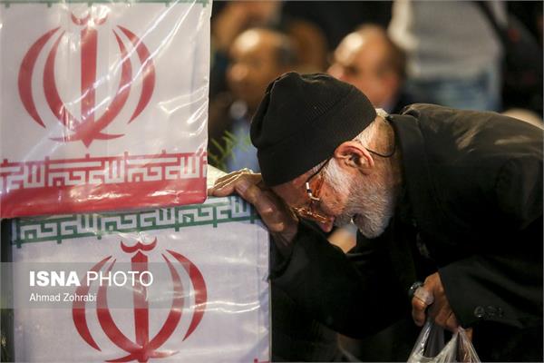 تشییع پیکر شهدای گمنام دفاع مقدس - قم و تبریز 3