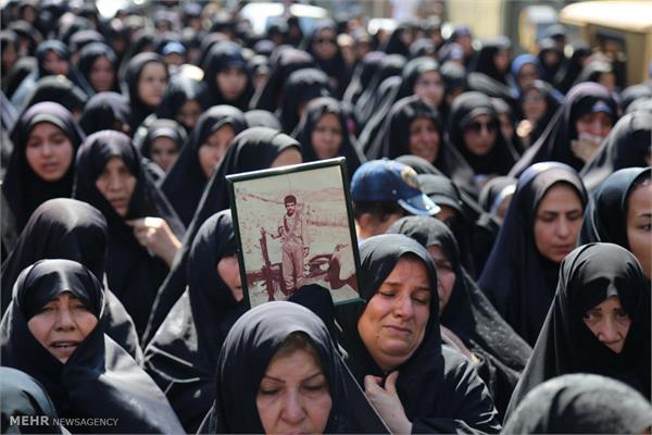 تشییع شهید حمید مرادلو در زنجان 5
