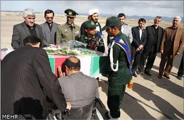 مراسم استقبال از شهدای گمنام در استان اردبیل