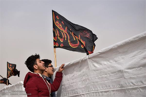 بازگشت پیکرهای ۶۸ شهید دوران دفاع مقدس به کشور 13