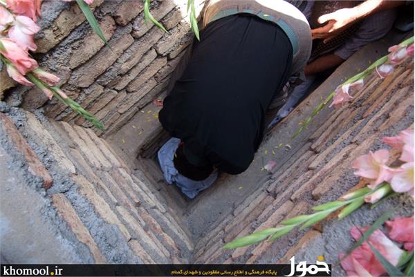 تشییع و خاکسپاری شهدای گمنام دانشگاه شاهد-12/7/89