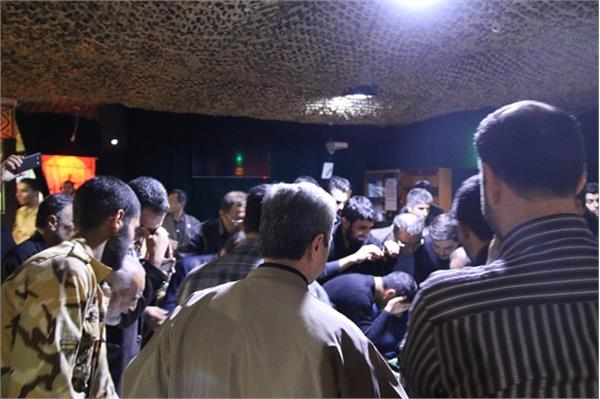 وداع خانواده شهید مدافع حرم "وحید فرهنگی والا" در معراج شهدا 8