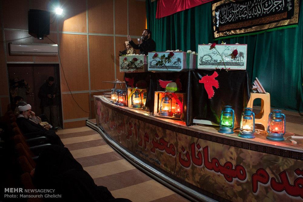 تشییع شهید گمنام در دانشگاه فنی دختران شاهرود‎ 1