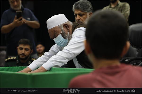 وداع با پیکر شهید مدافع حرم لشکر فاطمیون علی جان محمدی / 20 مهر 1402 7