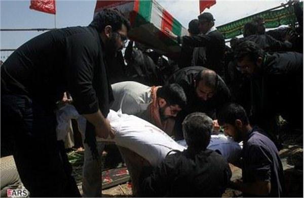 تشییع و خاکسپاری در دانشگاه آزاد قم