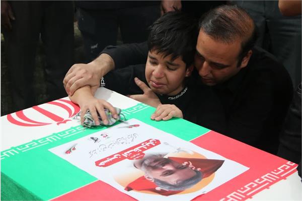 وداع با پیکر مطهر شهید‌القدس حسین انتظاریان - 18 فروردین 1403 2