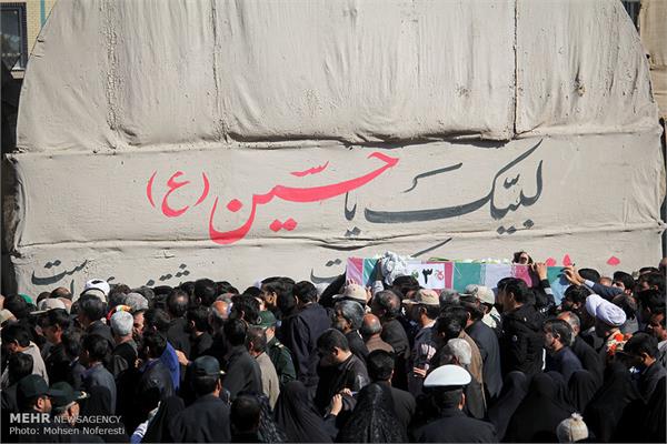 مراسم تشییع شهدای گمنام در سالروز شهادت حضرت زهرا(س) در بیرجند 8