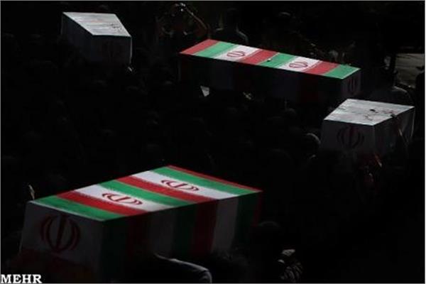 تشییع 96شهید دوران دفاع مقدس در مرقد امام خمینی(ره)