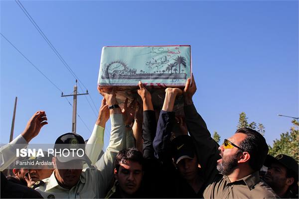 تشییع پیکر شهید گمنام - سنندج 3