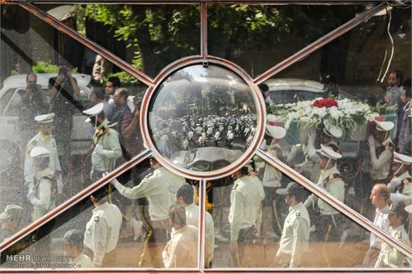 تشییع پیکر سه شهید تازه تفحص شده نیروی انتظامی 36