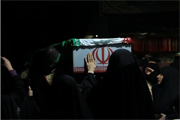 وداع با پیکر مطهر شهید القدس سعید علیدادی - 14 بهمن 1402