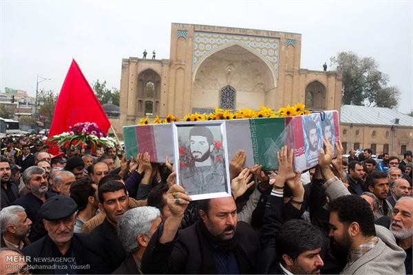 مراسم تشییع پیکر مطهر شهید سلطان‌علی علوی 3