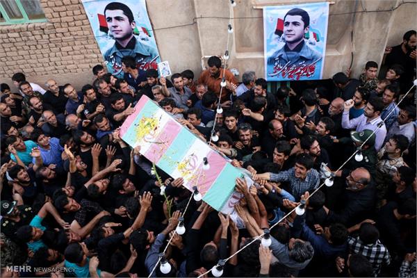 تشییع پیکر شهید تازه تفحص شده علی محمد رضایی 8