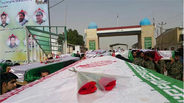 ورود پیکر مطهر ۵۵ شهید دفاع مقدس - شلمچه 22