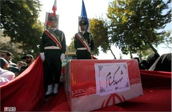 تشییع و خاکسپاری شهدای دفاع مقدس در اصفهان