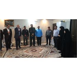 قالیباف با خانواده شهید محمدمهدی احمدی دیدار کرد