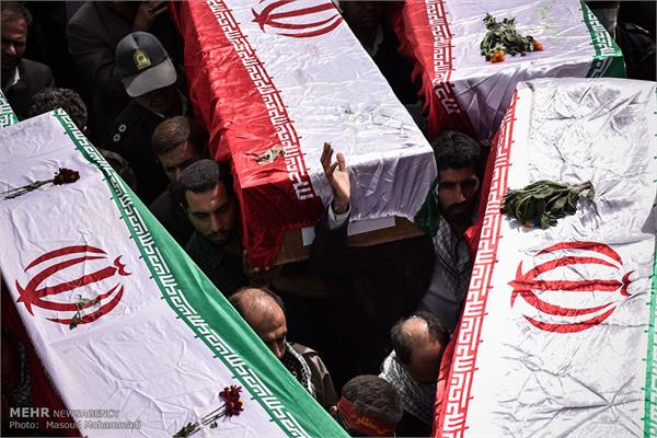 بازگشت پیکرهای ۶۸ شهید دوران دفاع مقدس به کشور 31