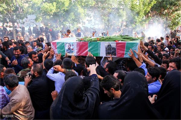 تشییع پیکر شهید تازه تفحص شده علی محمد رضایی 11