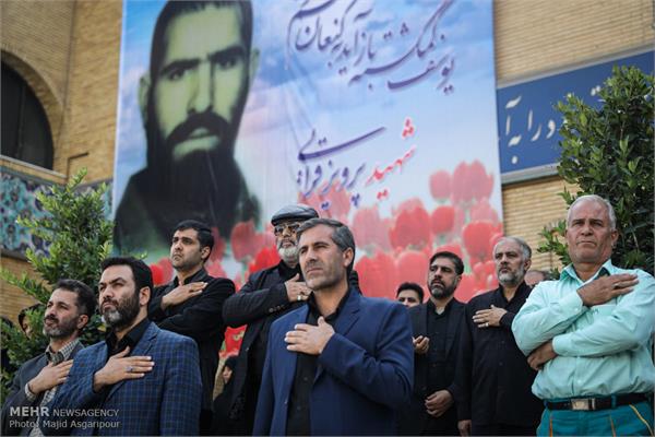 تشییع شهید پرویز قرایی 8