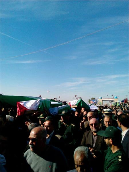 ورود پیکر پاک 98 شهید دفاع‌ مقدس به کشور 3