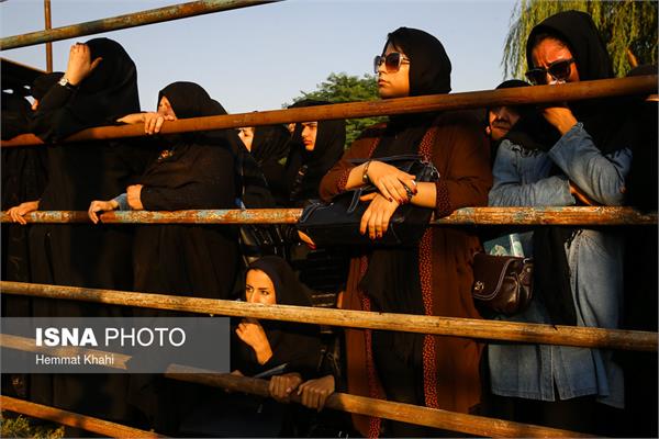 تشییع پیکر دو شهید گمنام در بوستان شقایق - خانی‌آباد تهران 26