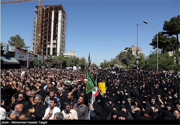 تشییع شهدای گمنام در مشهد 7