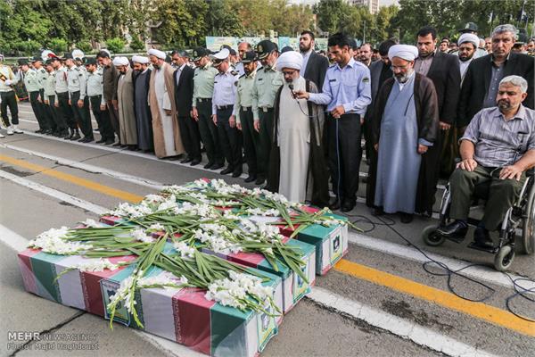 تشییع پیکر سه شهید تازه تفحص شده نیروی انتظامی 23