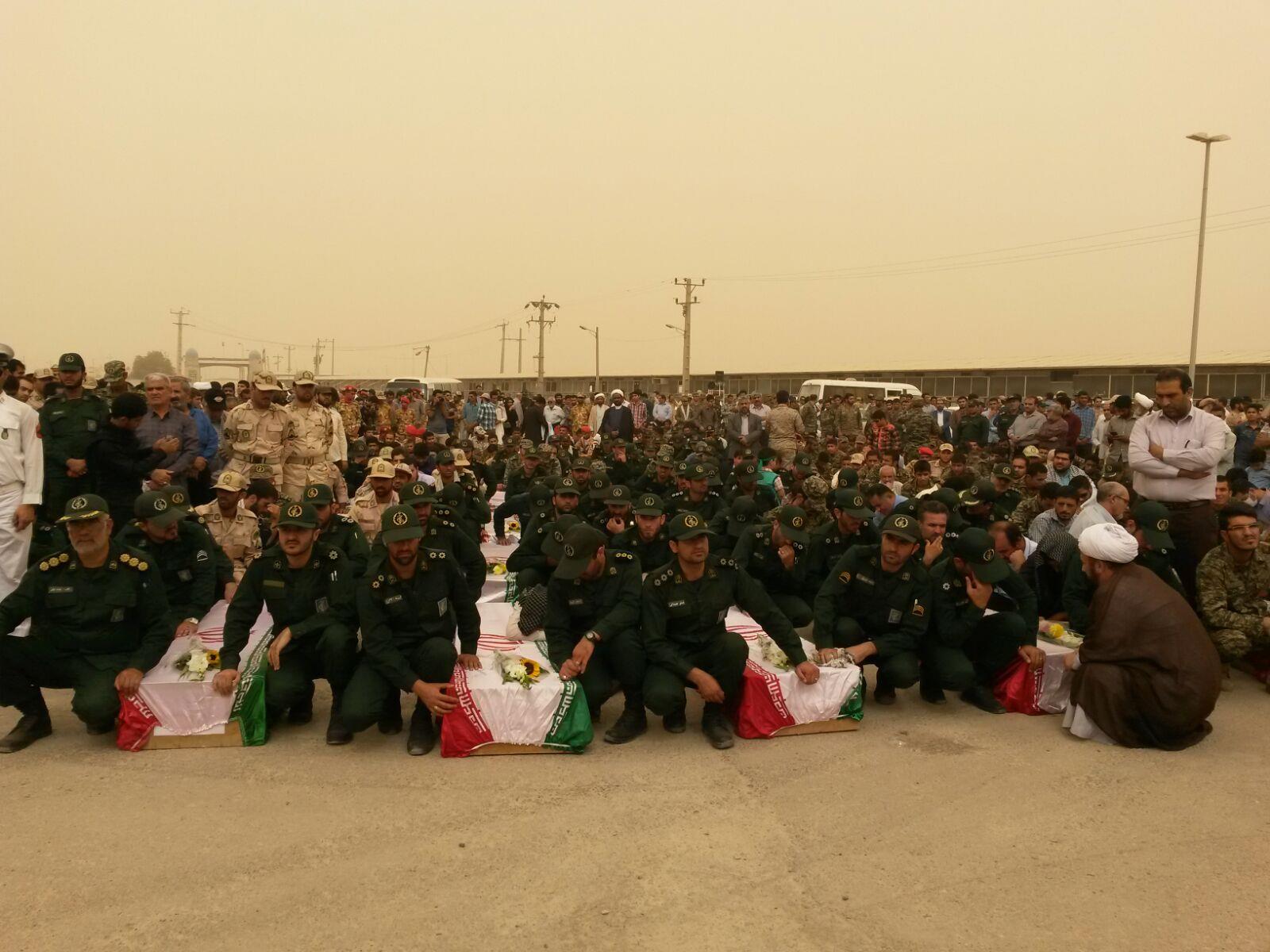 استقبال از 79 شهید دوران دفاع مقدس در مرز شلمچه 1