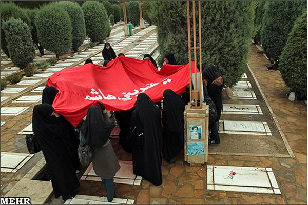 گزارش تصویری / مراسم دعای عرفه در بهشت زهرا(سلام الله علیها)