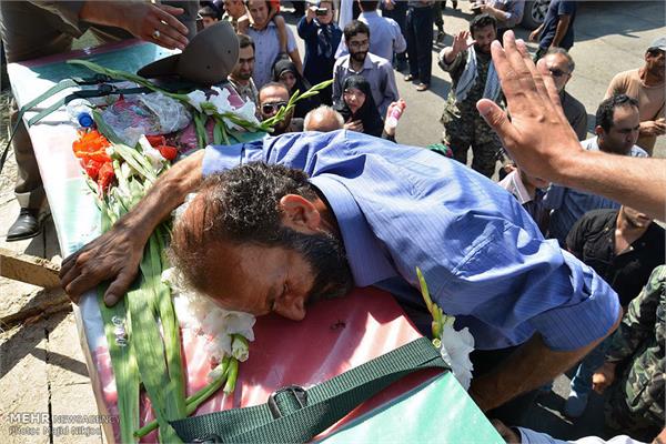 استقبال از شهید خط شکن و غواص در استان مازندران 15