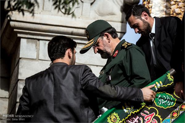 آئین تشییع 270 شهید دفاع مقدس در تهران 6