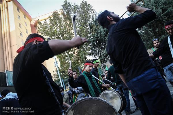 مراسم تشییع دو شهید گمنام در دانشگاه مالک اشتر 23