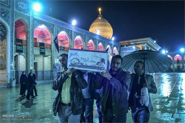 تشییع پیکر پاک ۲۴ شهید گمنام در شیراز 26