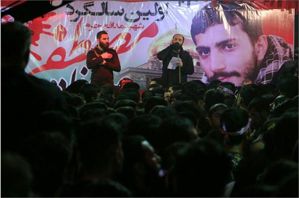 اولین سالگرد شهادت  شهید مدافع حرم سید مصطفی صدر زاده 5