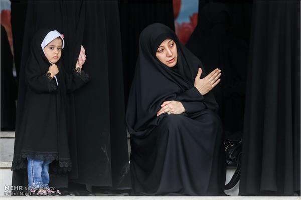 تشییع پیکر سه شهید تازه تفحص شده نیروی انتظامی 12