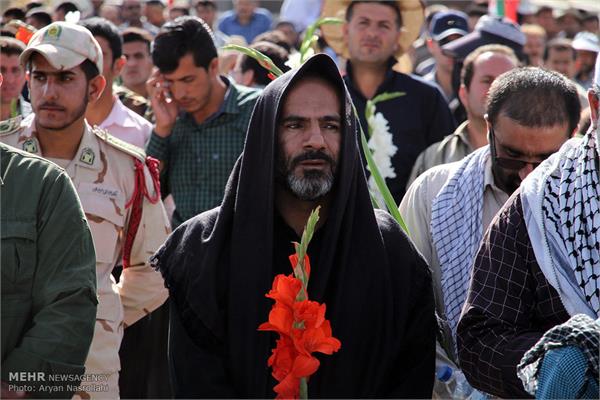 بازگشت ۳۱ شهید گمنام به کشور 5