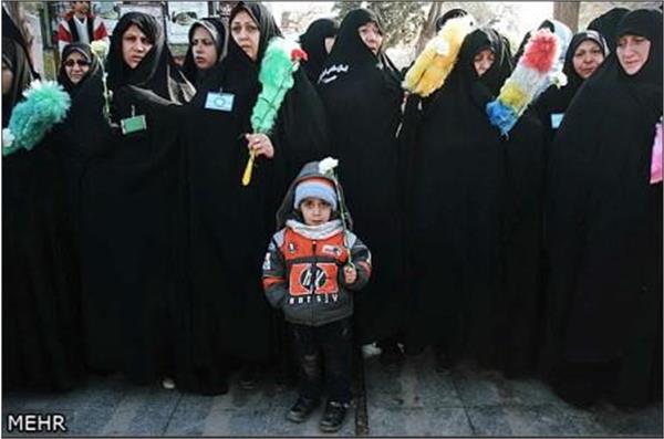 تشییع شهید گمنام در قزوین