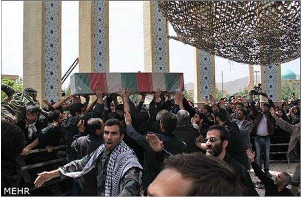 تشییع و خاکسپاری در دانشگاه آزاد خرم آباد