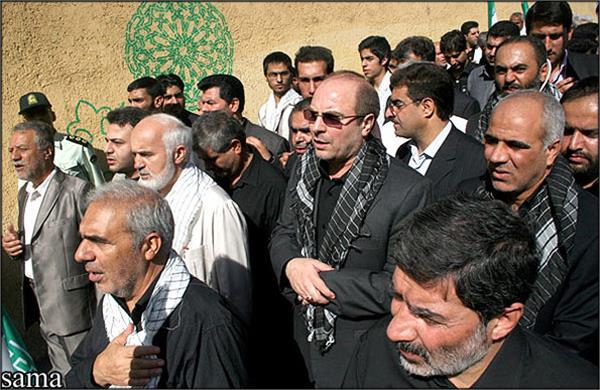 تشییع و خاکسپاری شهدای گمنام بوستان نهج البلاغه تهران-12/7/89