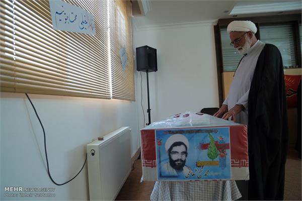 مراسم وداع با پیکر روحانی شهید محمد شیخ شعاعی 14