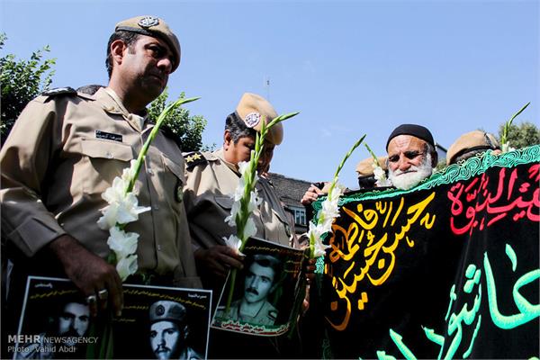 مراسم تشییع شهدای گمنام در تبریز 9