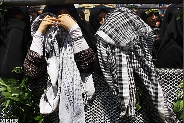 تشییع و خاکسپاری دو شهید گمنام در دانشگاه علامه طباطبایی