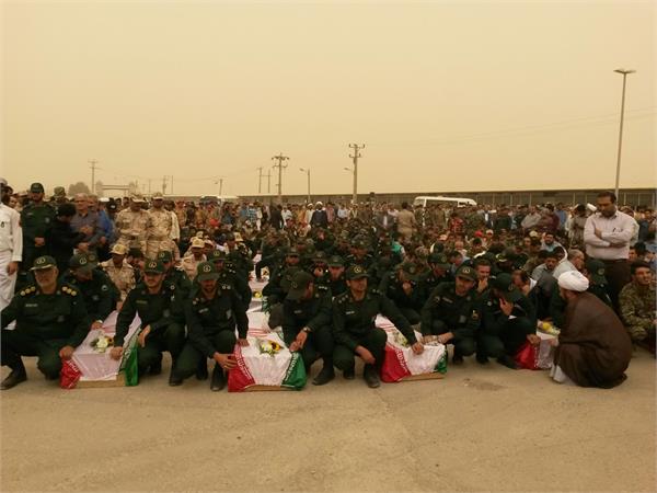 استقبال از 79 شهید دوران دفاع مقدس در مرز شلمچه 1